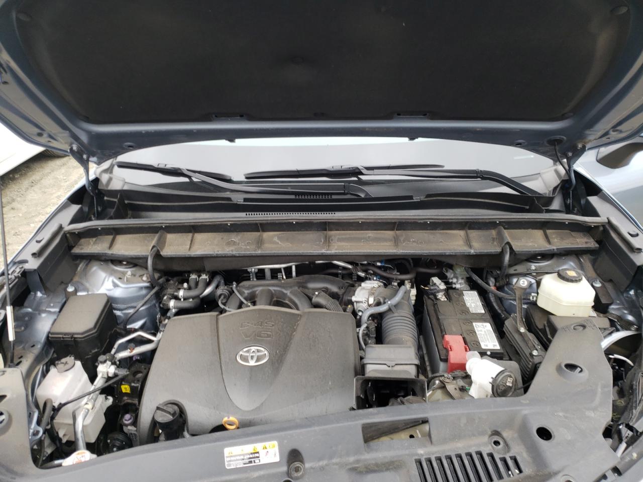 Photo 7 from auction – 2020 TOYOTA HIGHLANDER with VIN 5TDGZRAH8LS011939