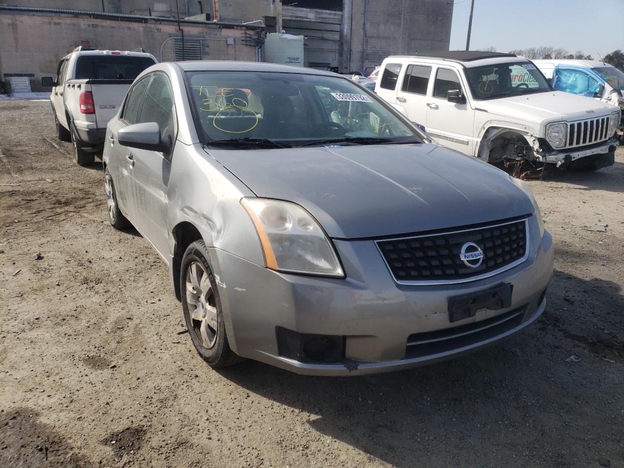 NISSAN SENTRA 2.0 2008 with VIN 3N1AB61E38L690856 - Photo from auction
