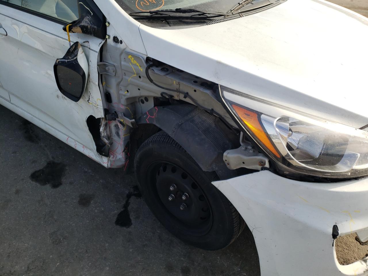 Photo 9 from auction – 2016 HYUNDAI ACCENT SE with VIN KMHCT4AE9GU965153