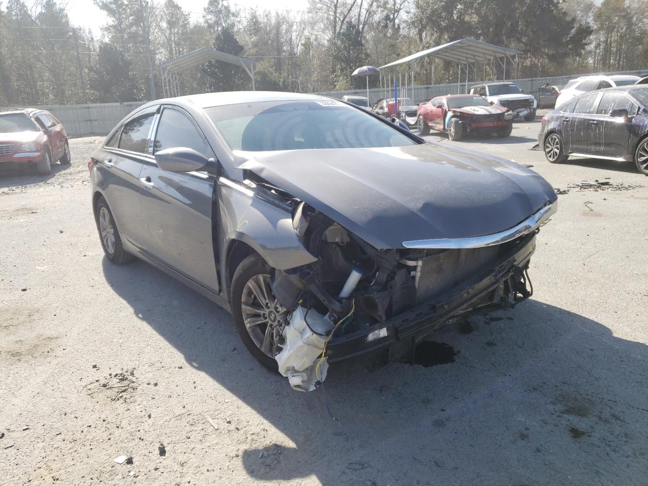 HYUNDAI SONATA GLS 2012 with VIN 5NPEB4AC2CH358661 - Photo from auction