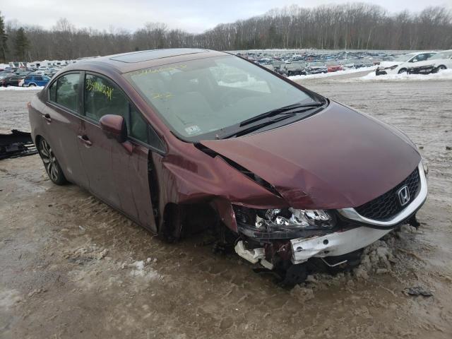 Photo 1 from auction – 2015 HONDA CIVIC EXL with VIN 19XFB2F95FE256415