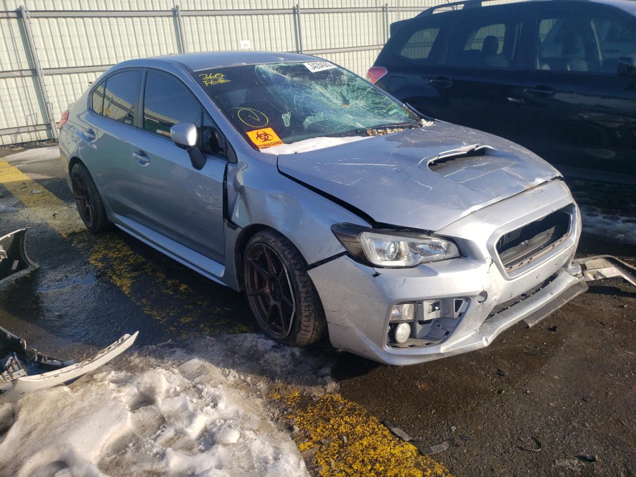SUBARU WRX 2015 with VIN JF1VA1A6XF9831740 - Photo from auction