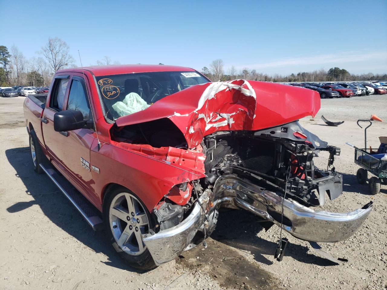 RAM 1500 ST 2016 with VIN 1C6RR6ST5GS268040 - Photo from auction