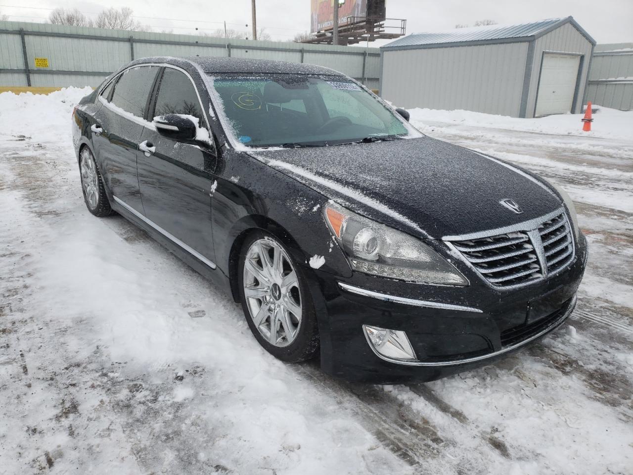 HYUNDAI EQUUS SIGN 2011 with VIN KMHGH4JF7BU029830 - Photo from auction