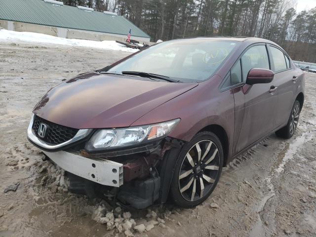 Photo 2 from auction – 2015 HONDA CIVIC EXL with VIN 19XFB2F95FE256415