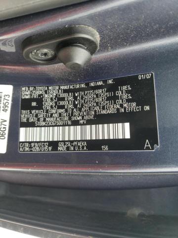Photo 10 from auction – 2007 TOYOTA SIENNA LE with VIN 5TDBK23C67S001116