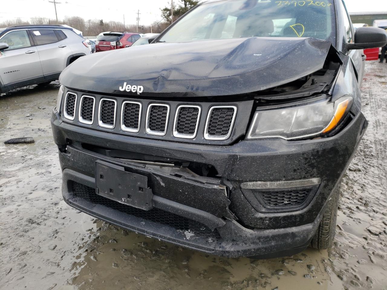 Photo 9 from auction – 2018 JEEP COMPASS SP with VIN 3C4NJDAB5JT361030