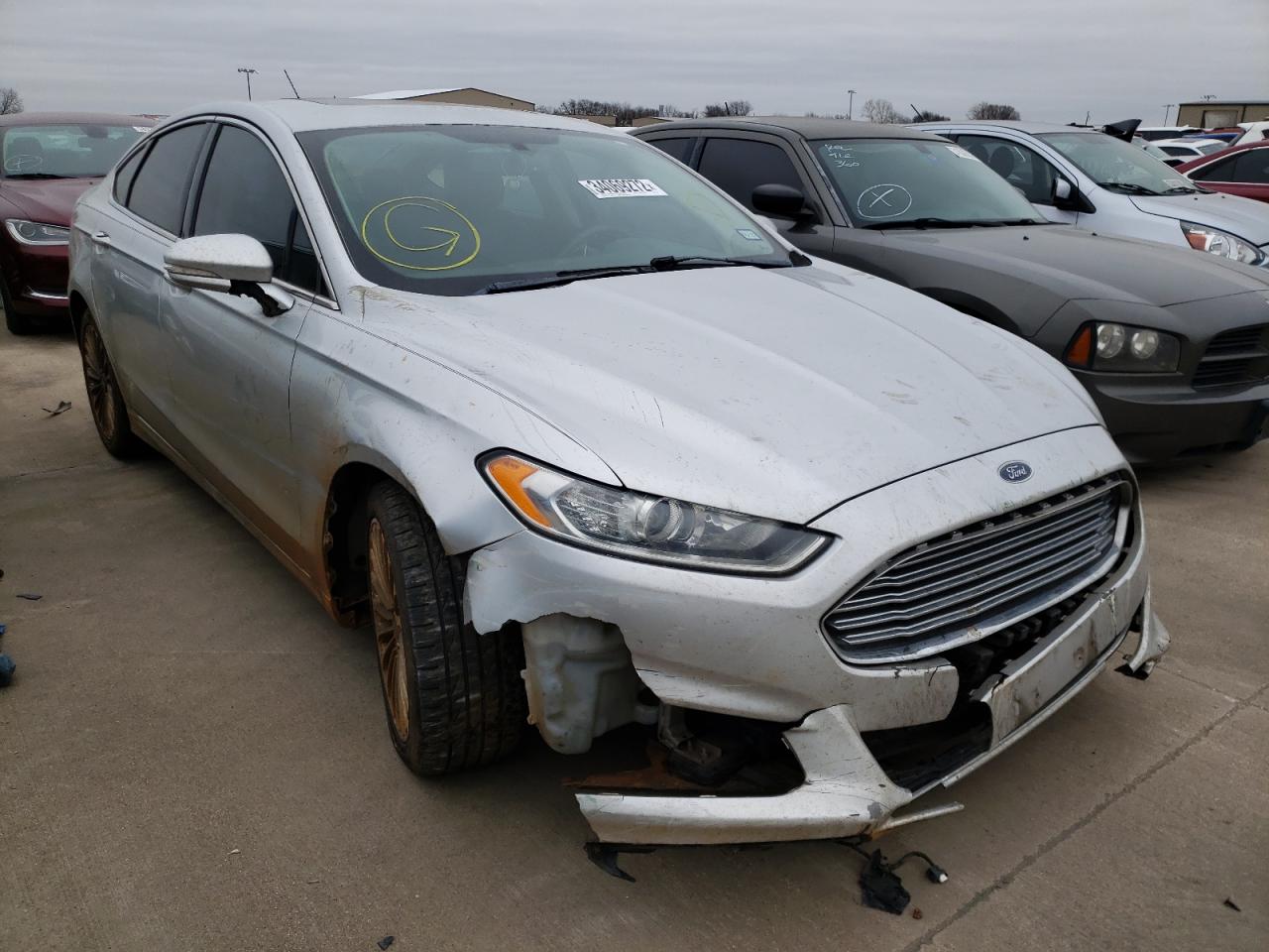 FORD FUSION TIT 2015 with VIN 3FA6P0K97FR267751 - Photo from auction