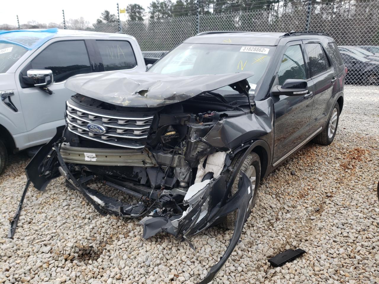 Photo 2 from auction – 2017 FORD EXPLORER X with VIN 1FM5K7DH4HGA26656