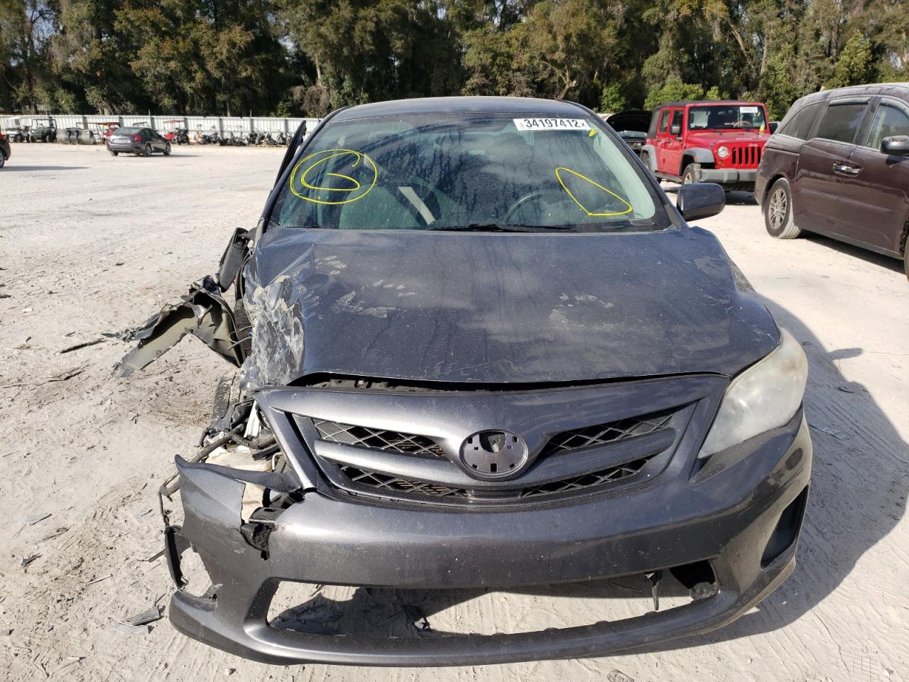 Photo 9 from auction – 2012 TOYOTA COROLLA BA with VIN 2T1BU4EE9CC797755