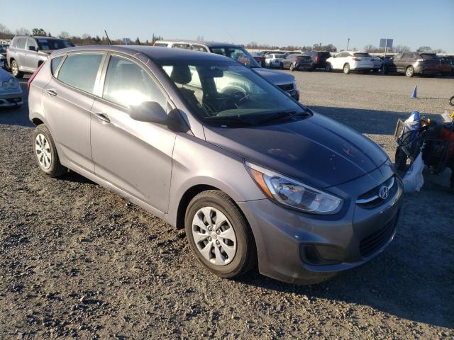 HYUNDAI ACCENT SE 2017 with VIN KMHCT5AE6HU346744 - Photo from auction