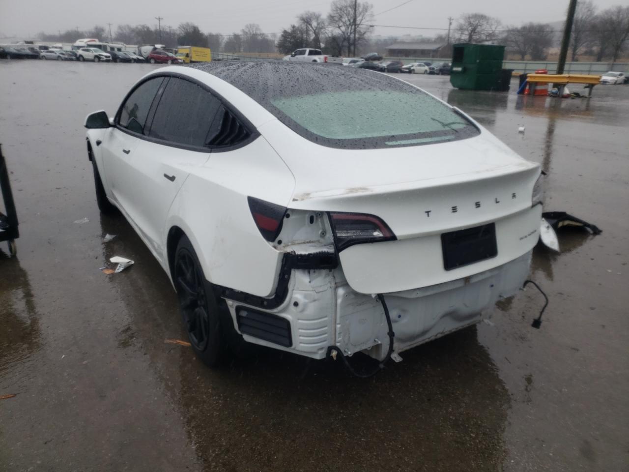Photo 3 from auction – 2021 TESLA MODEL 3 with VIN 5YJ3E1EB5MF855136