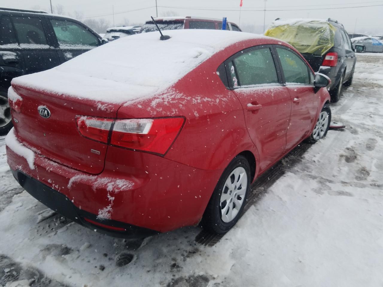 Photo 4 from auction – 2013 KIA RIO LX with VIN KNADM4A33D6180855