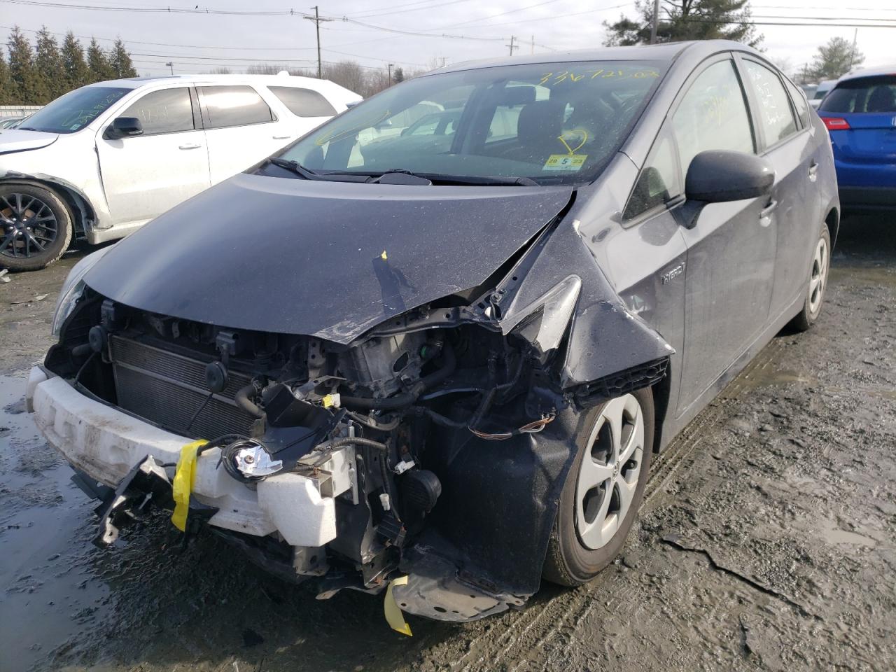 Photo 2 from auction – 2012 TOYOTA PRIUS with VIN JTDKN3DU7C1533387