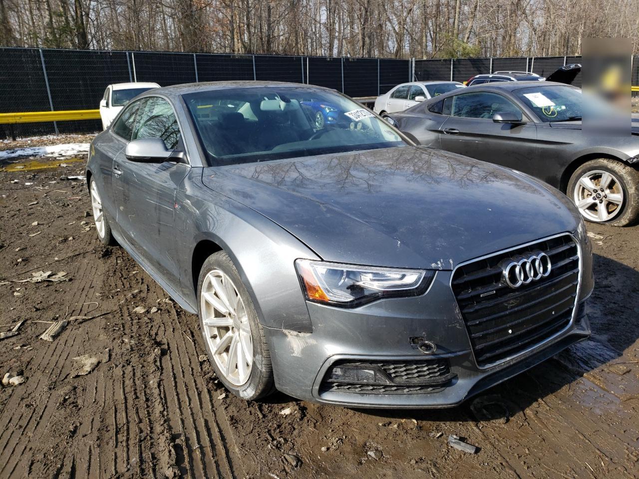AUDI A5 PREMIUM 2015 مع رقم تعريف المركبة WAUMFAFR1FA055472 - صورة من المزاد