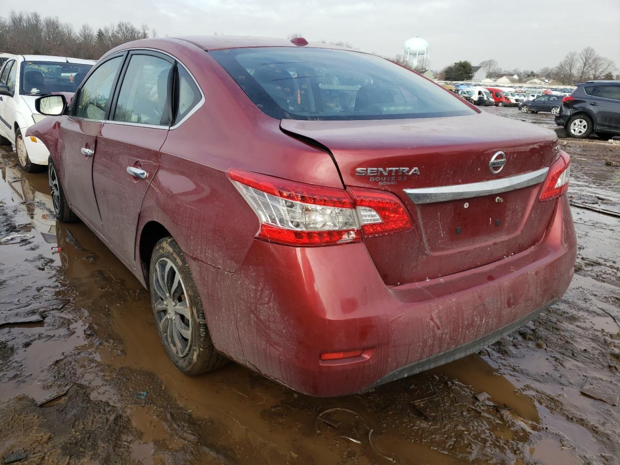 Photo 9 from auction – 2015 NISSAN SENTRA S with VIN 3N1AB7AP7FL675099