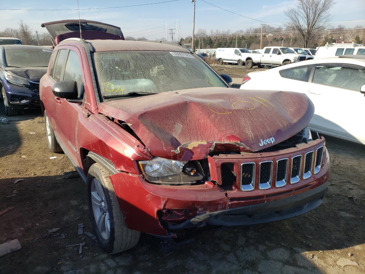 JEEP COMPASS SP 2016 with VIN 1C4NJDBB6GD518416 - Photo from auction