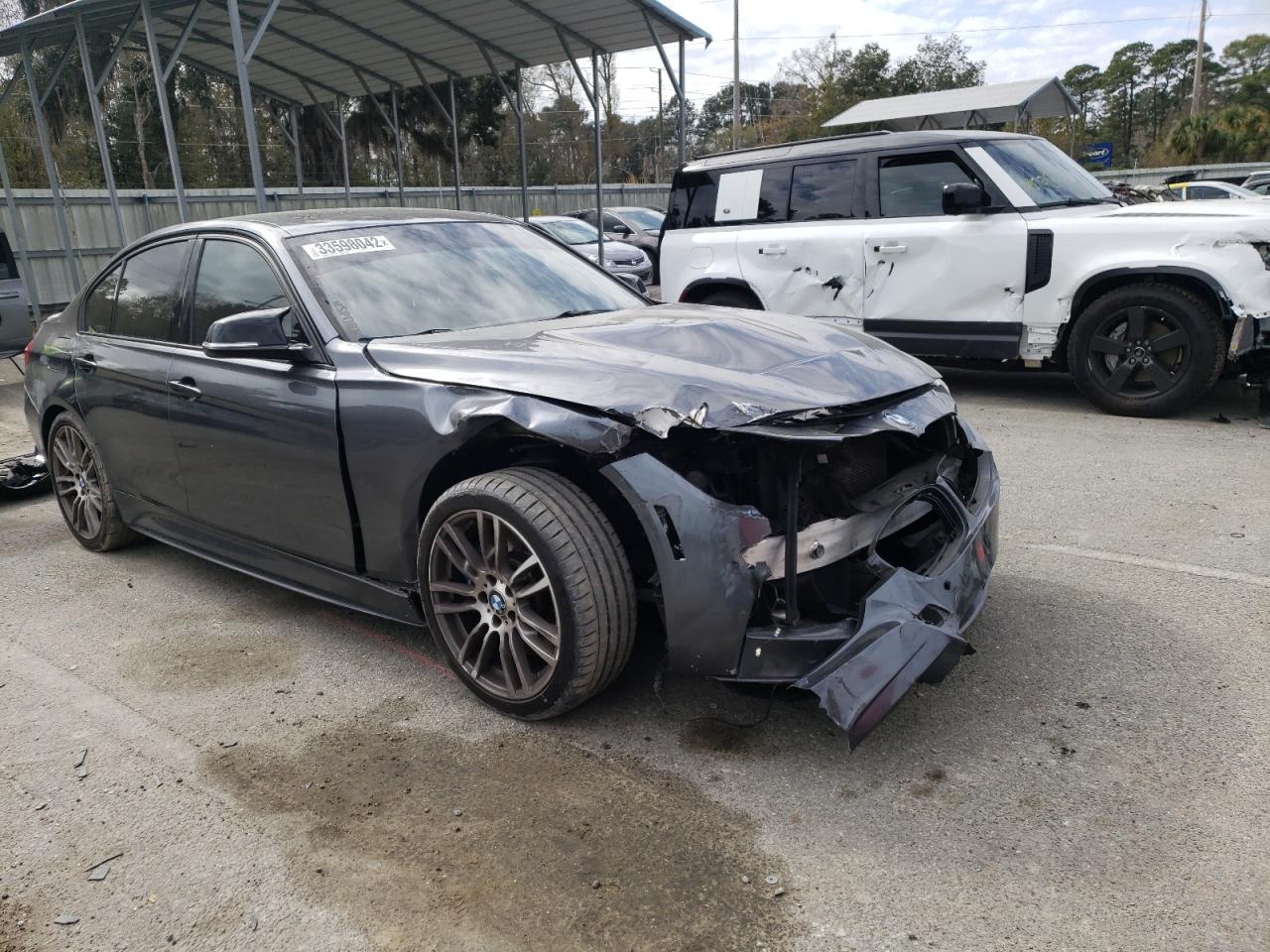 BMW 335 I 2014 with VIN WBA3A9C59EF686465 - Photo from auction