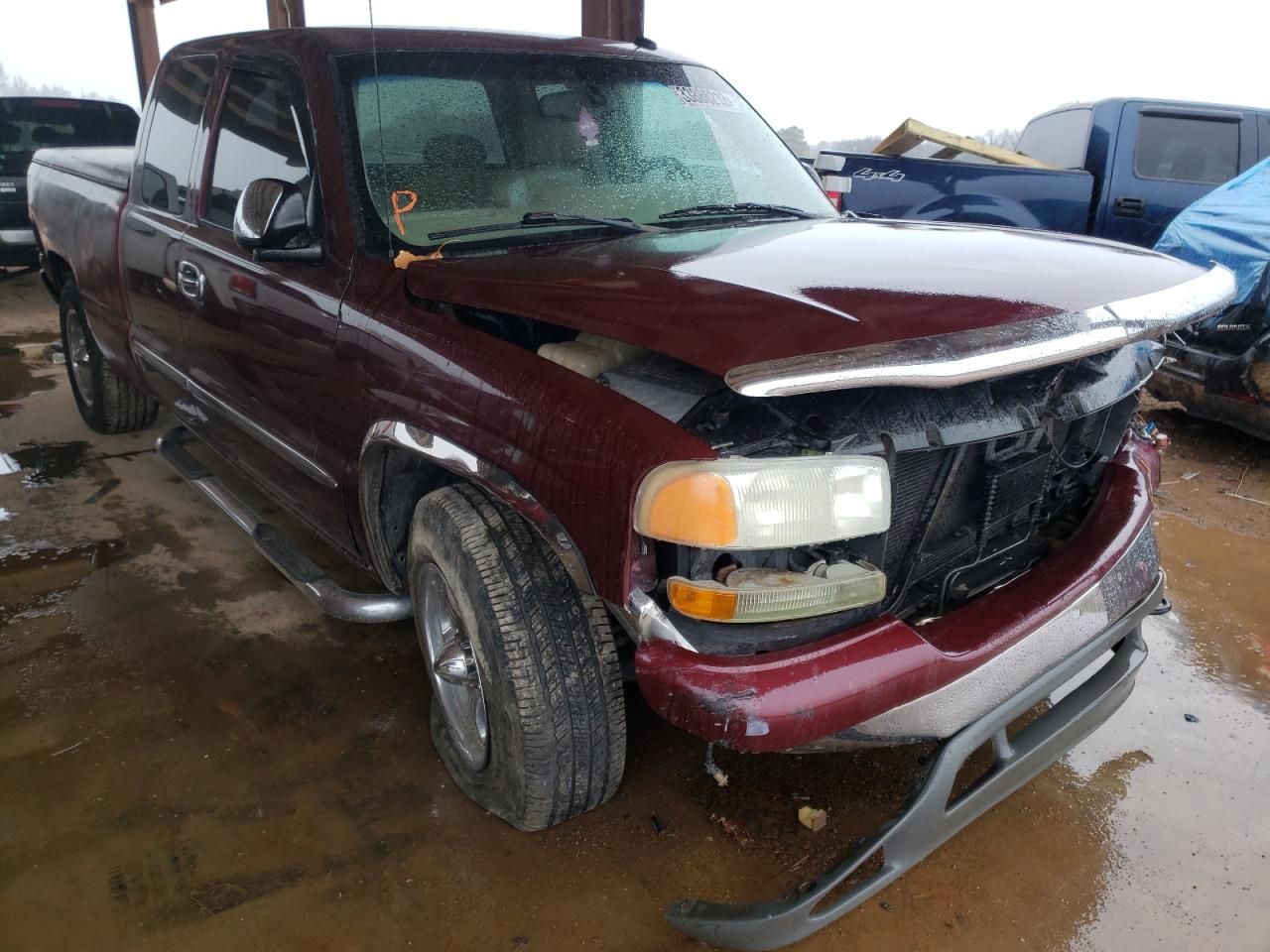 GMC NEW SIERRA 2002 with VIN 2GTEC19T421373159 - Photo from auction