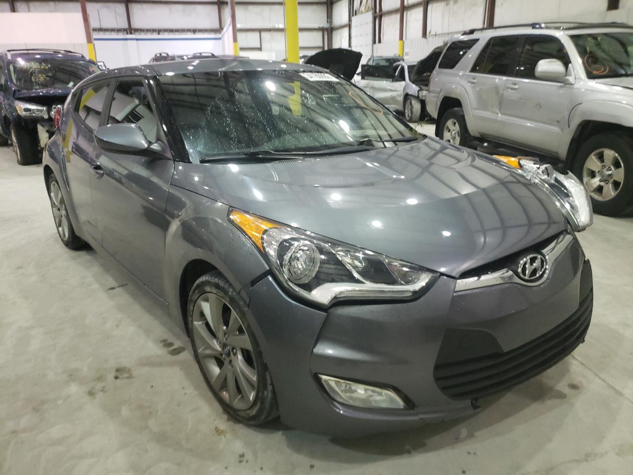 HYUNDAI VELOSTER 2017 with VIN KMHTC6AD8HU312141 - Photo from auction