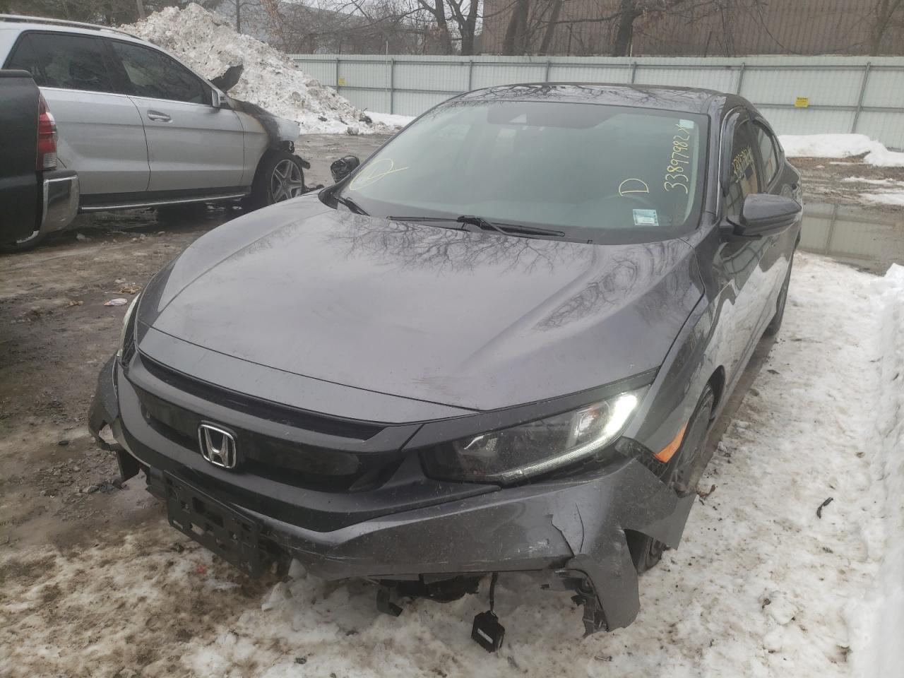 Photo 2 from auction – 2019 HONDA CIVIC EX with VIN 19XFC1F30KE202095