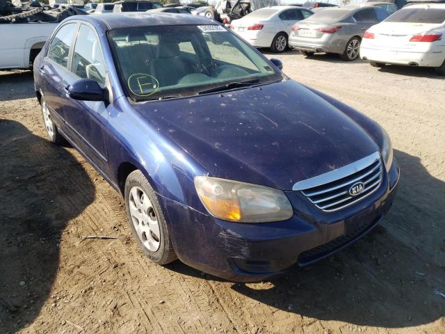KIA SPECTRA EX 2009 with VIN KNAFE222295613157 - Photo from auction