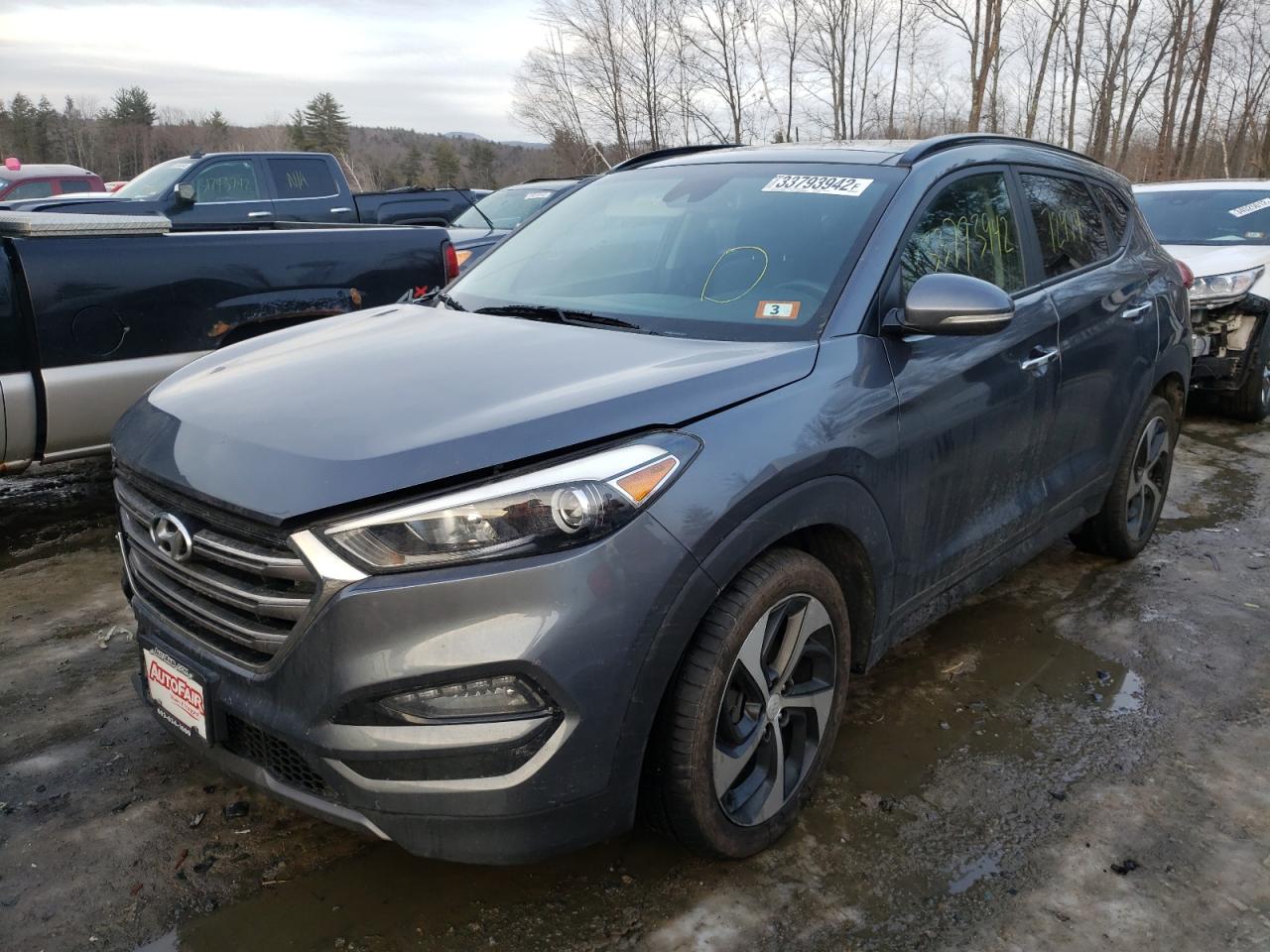 Photo 2 from auction – 2016 HYUNDAI TUCSON LIM with VIN KM8J3CA22GU193912