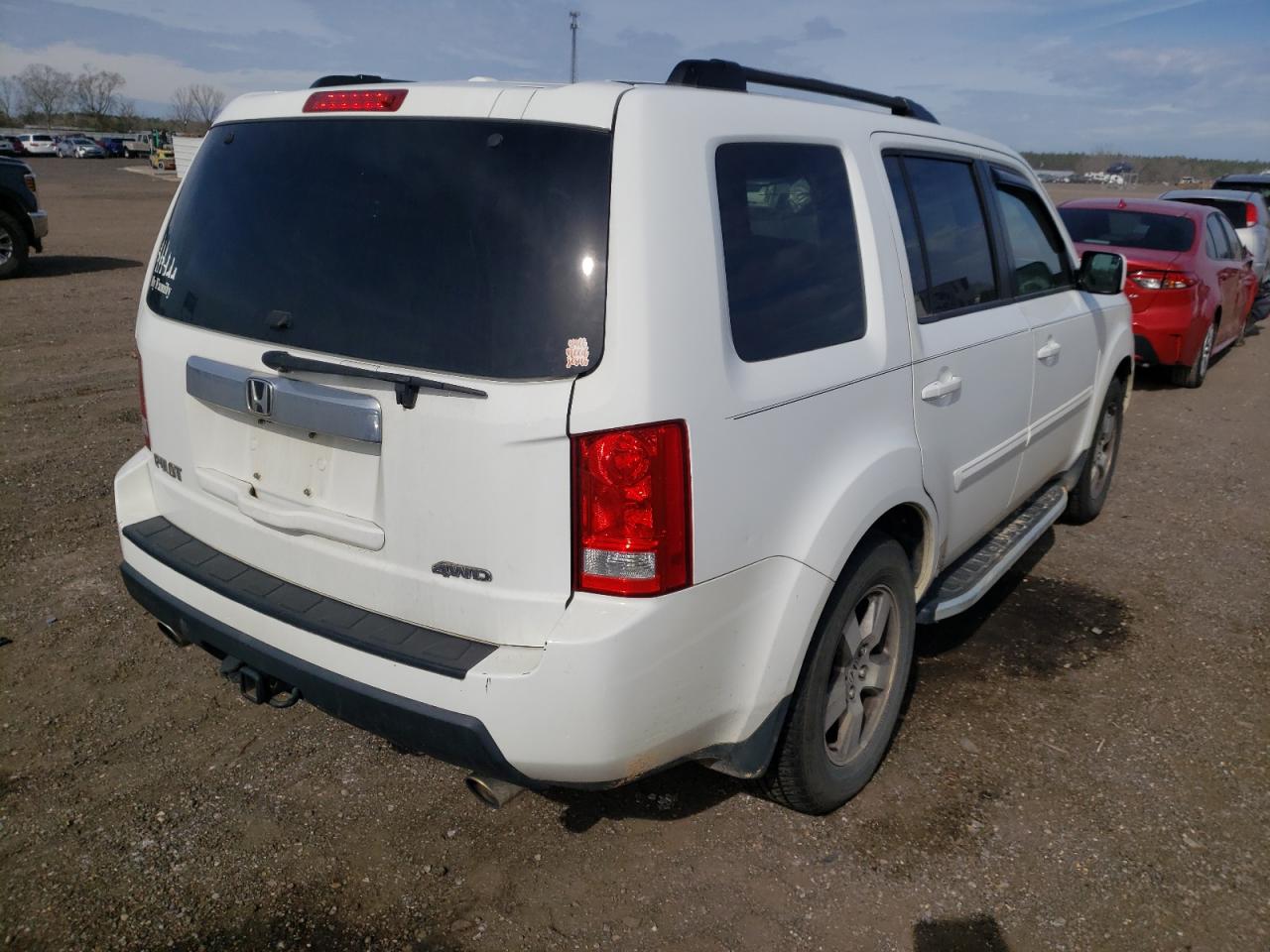 Photo 4 from auction – 2009 HONDA PILOT EXL with VIN 5FNYF48659B009695
