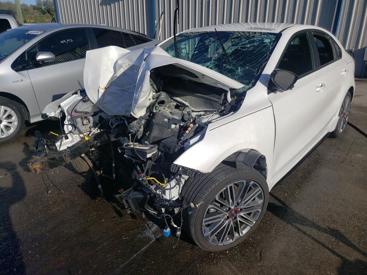 Photo 2 from auction – 2021 KIA FORTE GT with VIN 3KPF44AC3ME378843