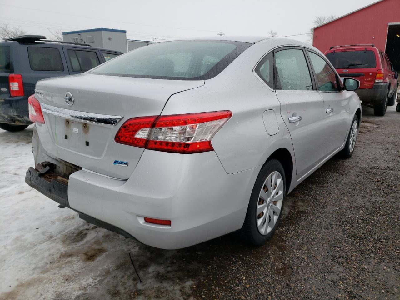 Photo 4 from auction – 2013 NISSAN SENTRA S with VIN 3N1AB7AP1DL701838