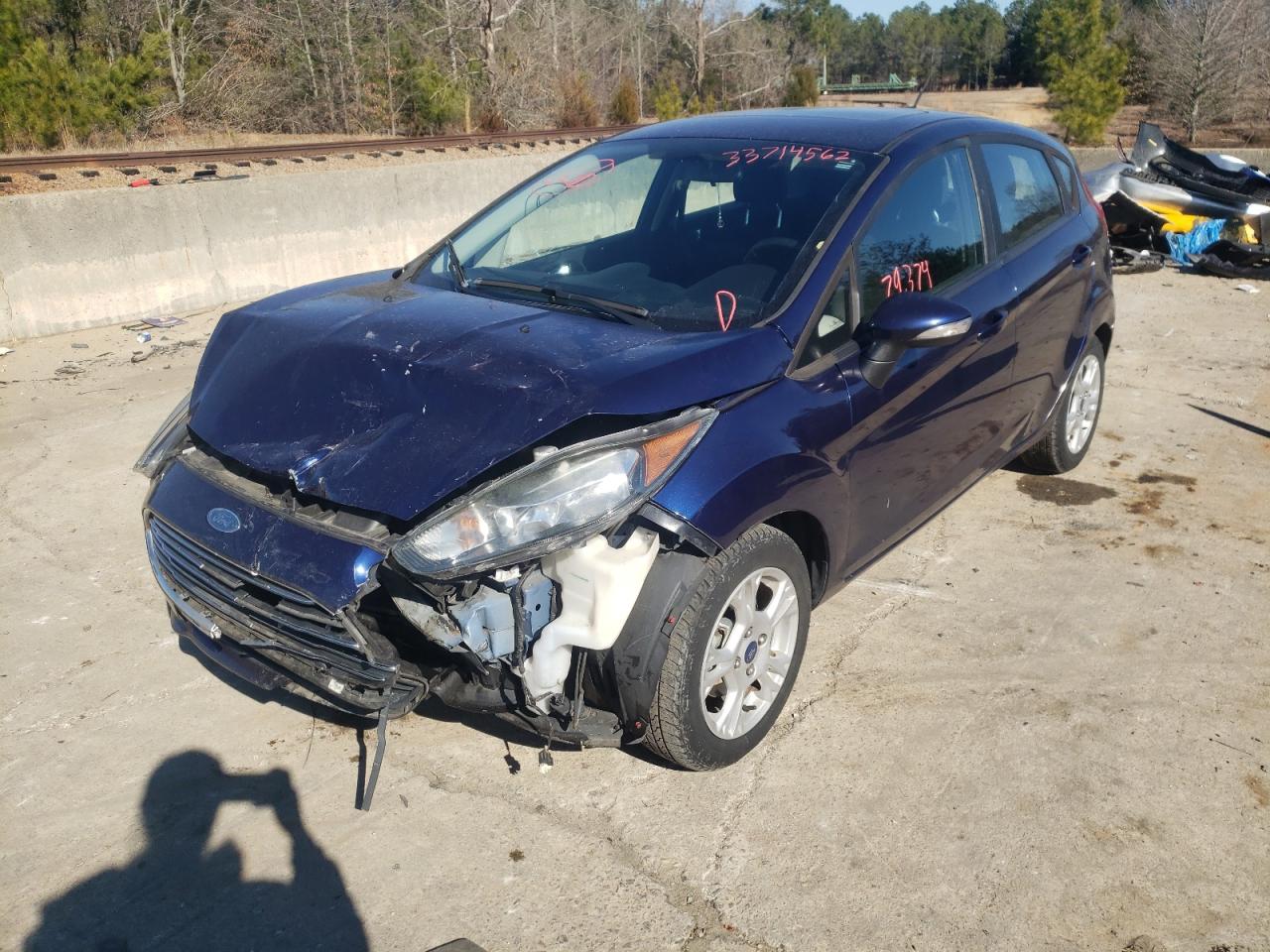 Photo 2 from auction – 2016 FORD FIESTA with VIN 3FADP4EJ0GM182575