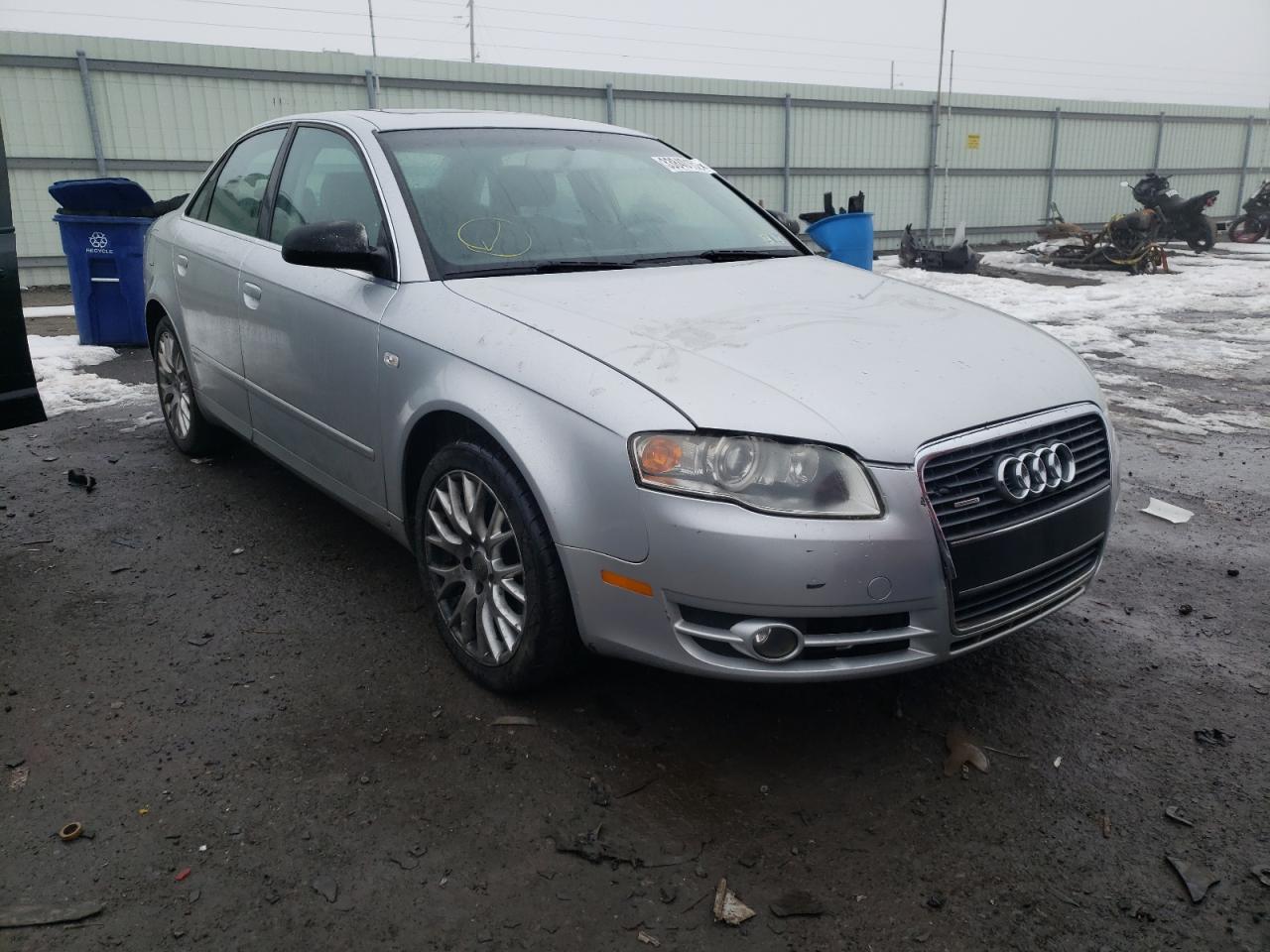 AUDI A4 2.0T QU 2007 with VIN WAUDF78E77A143523 - Photo from auction