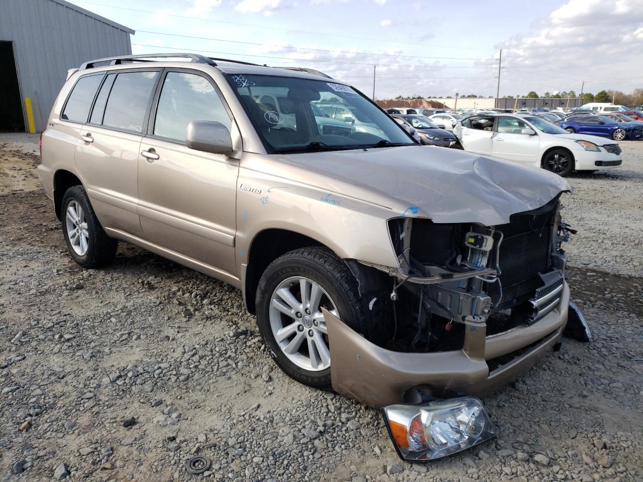 TOYOTA HIGHLANDER 2006 with VIN JTEEW21A960004169 - Photo from auction