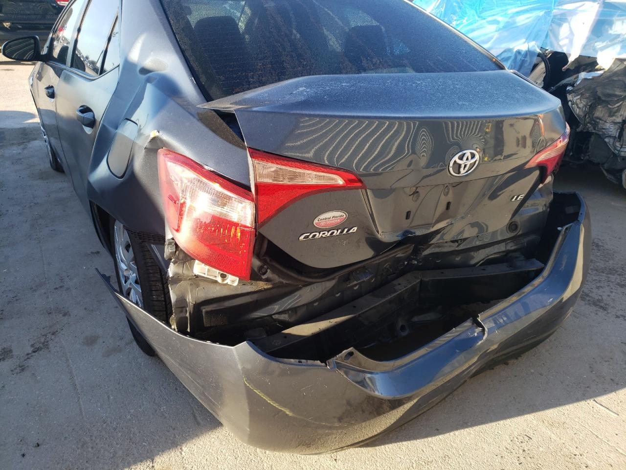 Photo 9 from auction – 2017 TOYOTA COROLLA L with VIN 2T1BURHE4HC855299