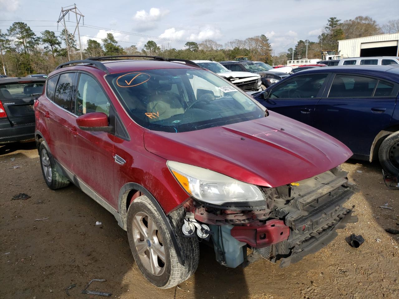 FORD ESCAPE SE 2013 with VIN 1FMCU0GX9DUC85702 - Photo from auction