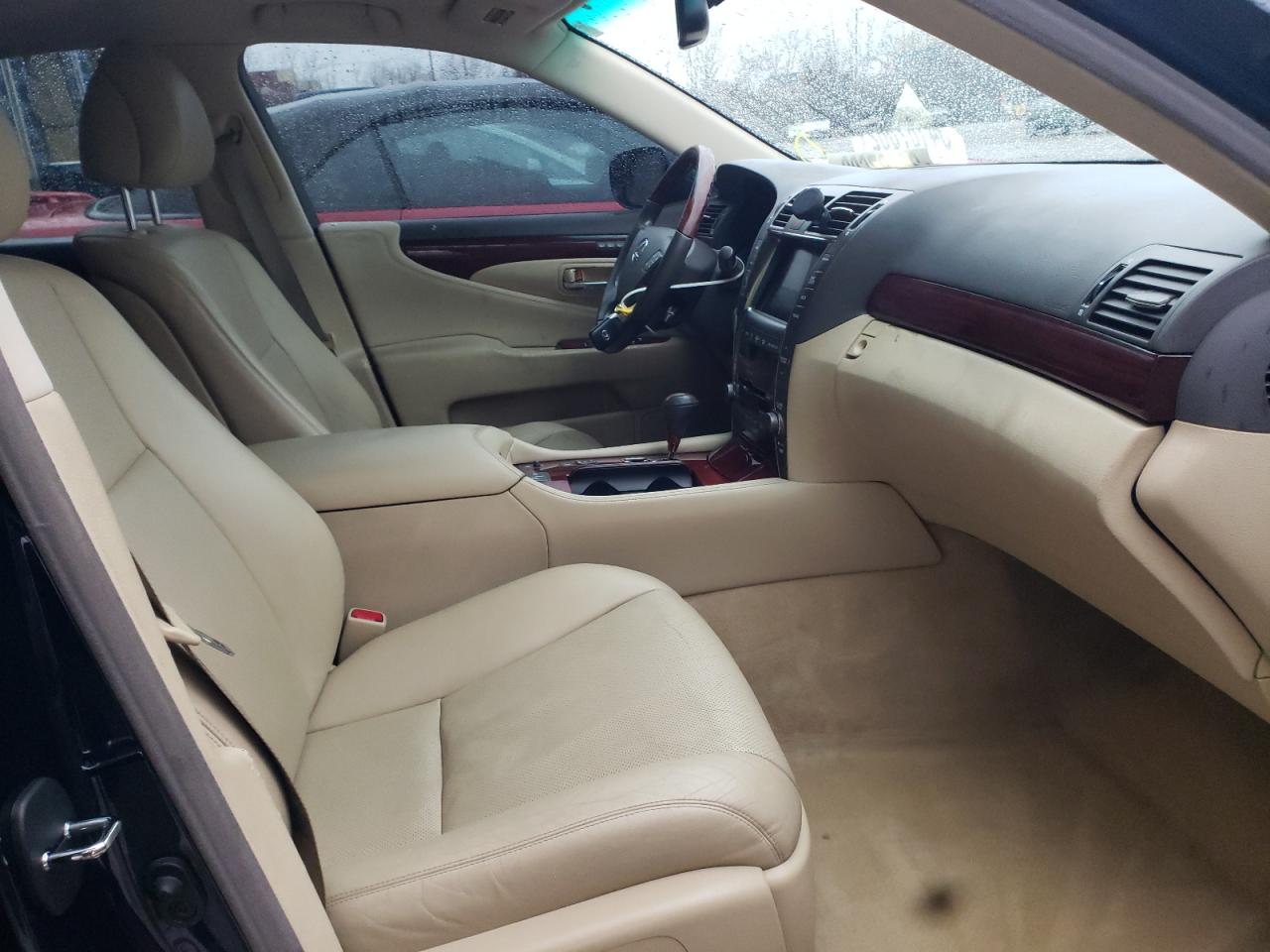 Photo 5 from auction – 2007 LEXUS LS 460 with VIN JTHBL46F575002826