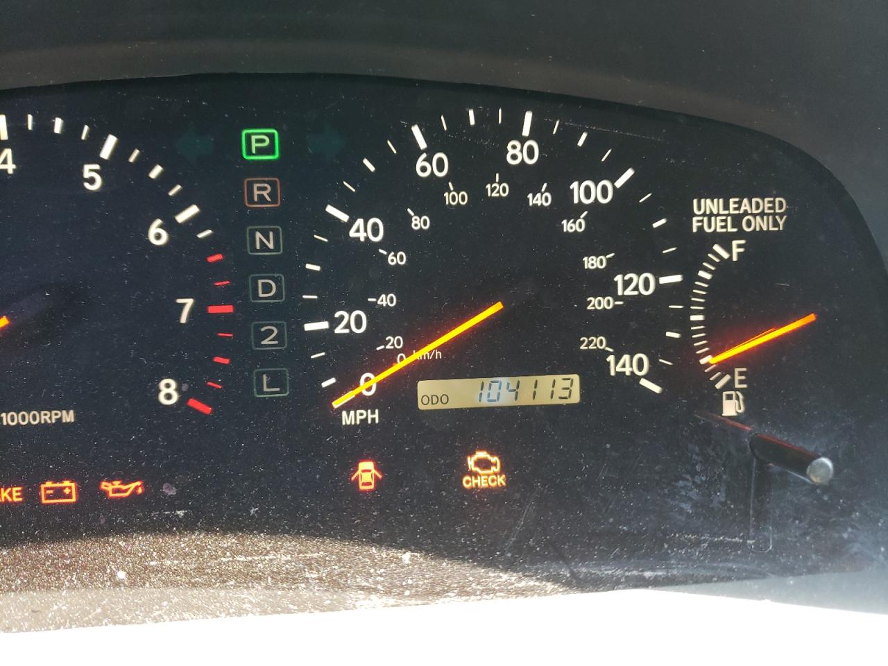 Photo 8 from auction – 1999 LEXUS ES 300 with VIN JT8BF28G1X5067626