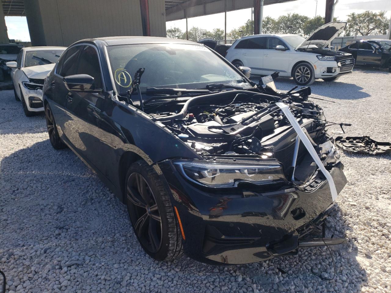 BMW 330I 2021 with VIN 3MW5R1J00M8B95770 - Photo from auction