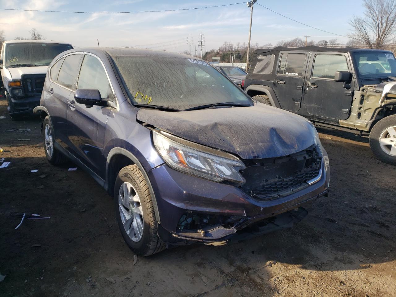 Photo 1 from auction – 2016 HONDA CR-V EX with VIN 3CZRM3H58GG721258
