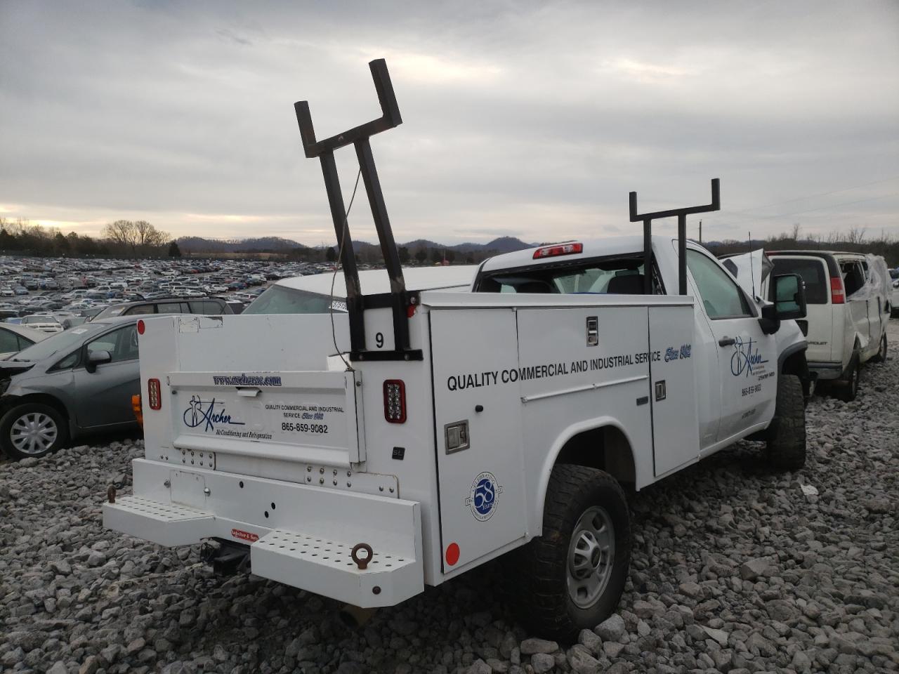 Photo 4 from auction – 2020 CHEVROLET SILVERADO with VIN 1GC0YLE72LF193950