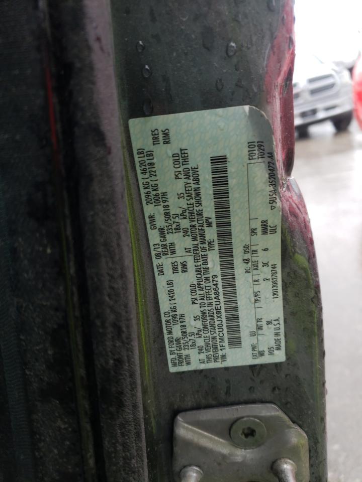 Photo 10 from auction – 2014 FORD ESCAPE TIT with VIN 1FMCU0JX9EUA86479