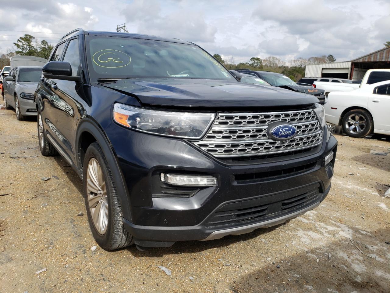 FORD EXPLORER L 2020 with VIN 1FMSK7FH7LGA43346 - Photo from auction