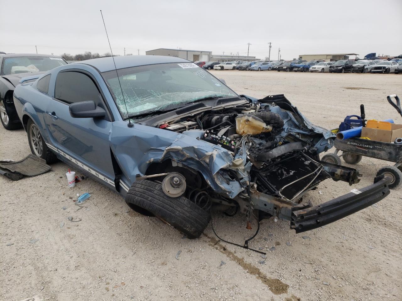 FORD MUSTANG 2005 with VIN 1ZVFT80N855235216 - Photo from auction
