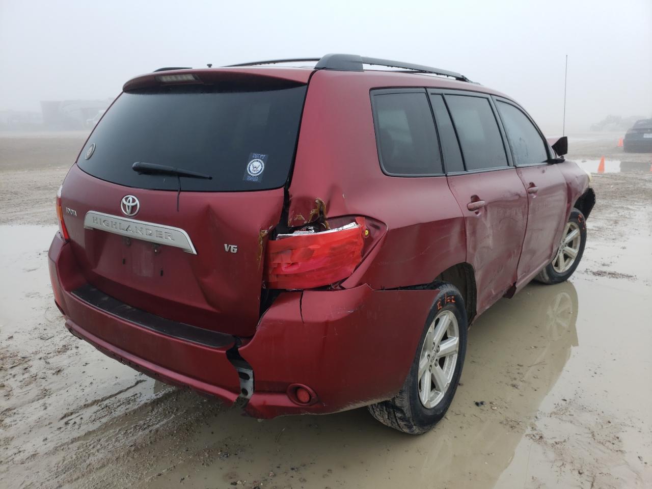 Photo 4 from auction – 2008 TOYOTA HIGHLANDER with VIN JTEDS41A482009354