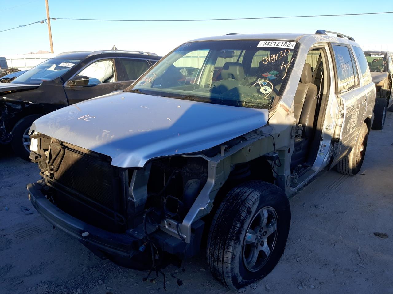 صورة رقم 9 من المزاد - 2006 HONDA PILOT EX مع VIN 5FNYF28726B018430