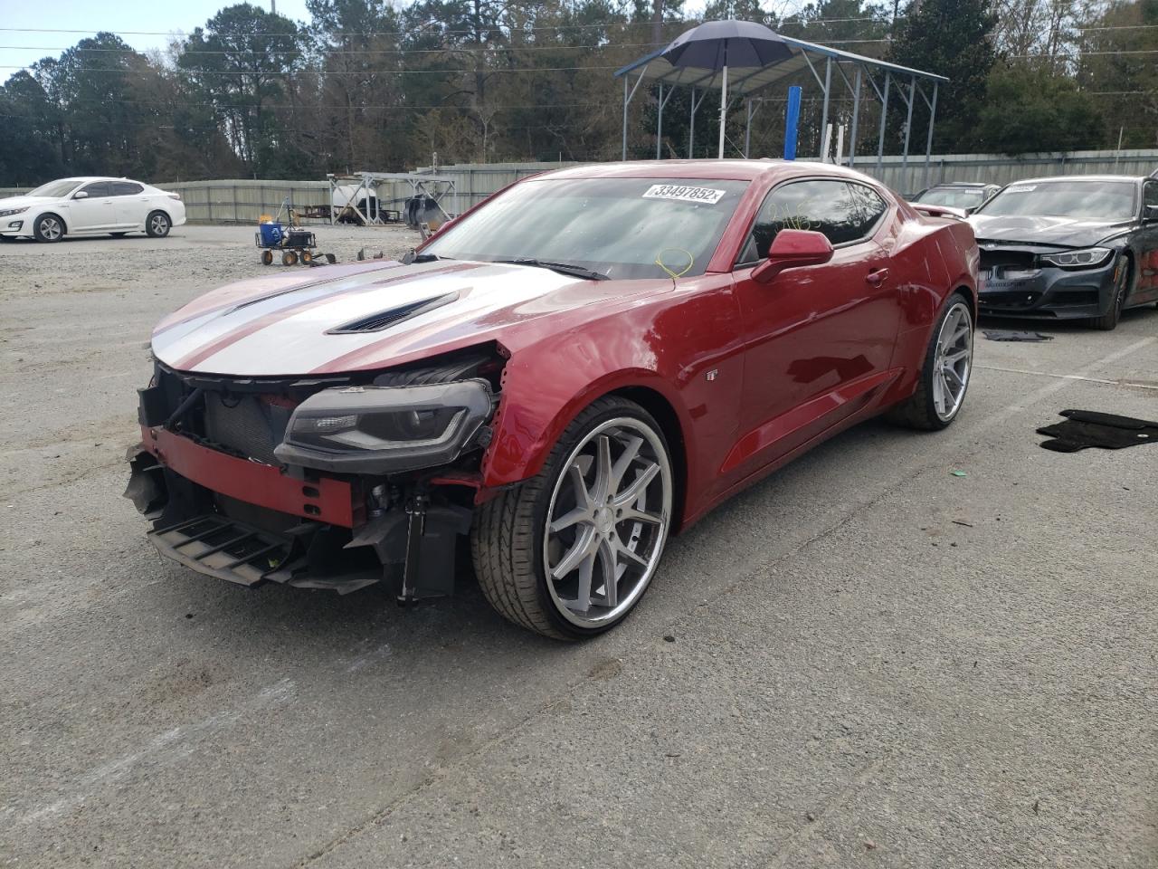 Photo 2 from auction – 2016 CHEVROLET CAMARO SS with VIN 1G1FF1R77G0141665