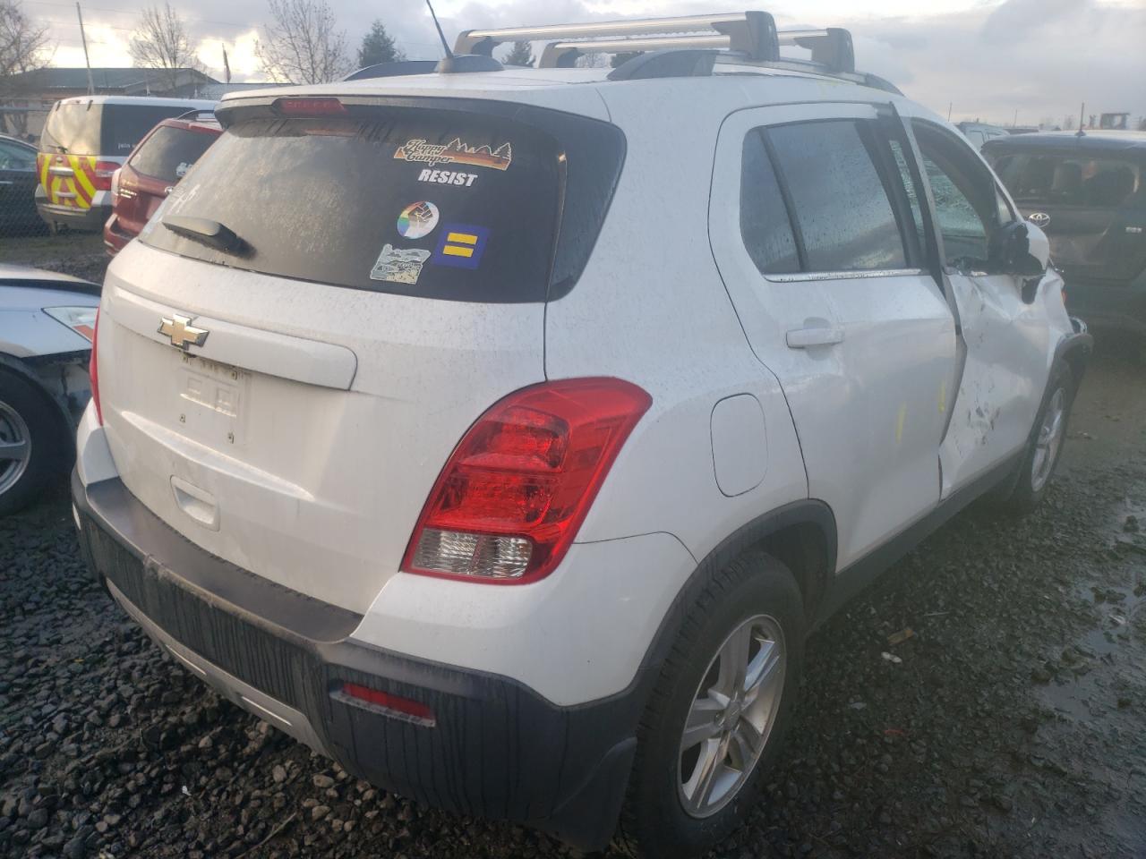 Photo 4 from auction – 2015 CHEVROLET TRAX 1LT with VIN 3GNCJLSB4FL240701