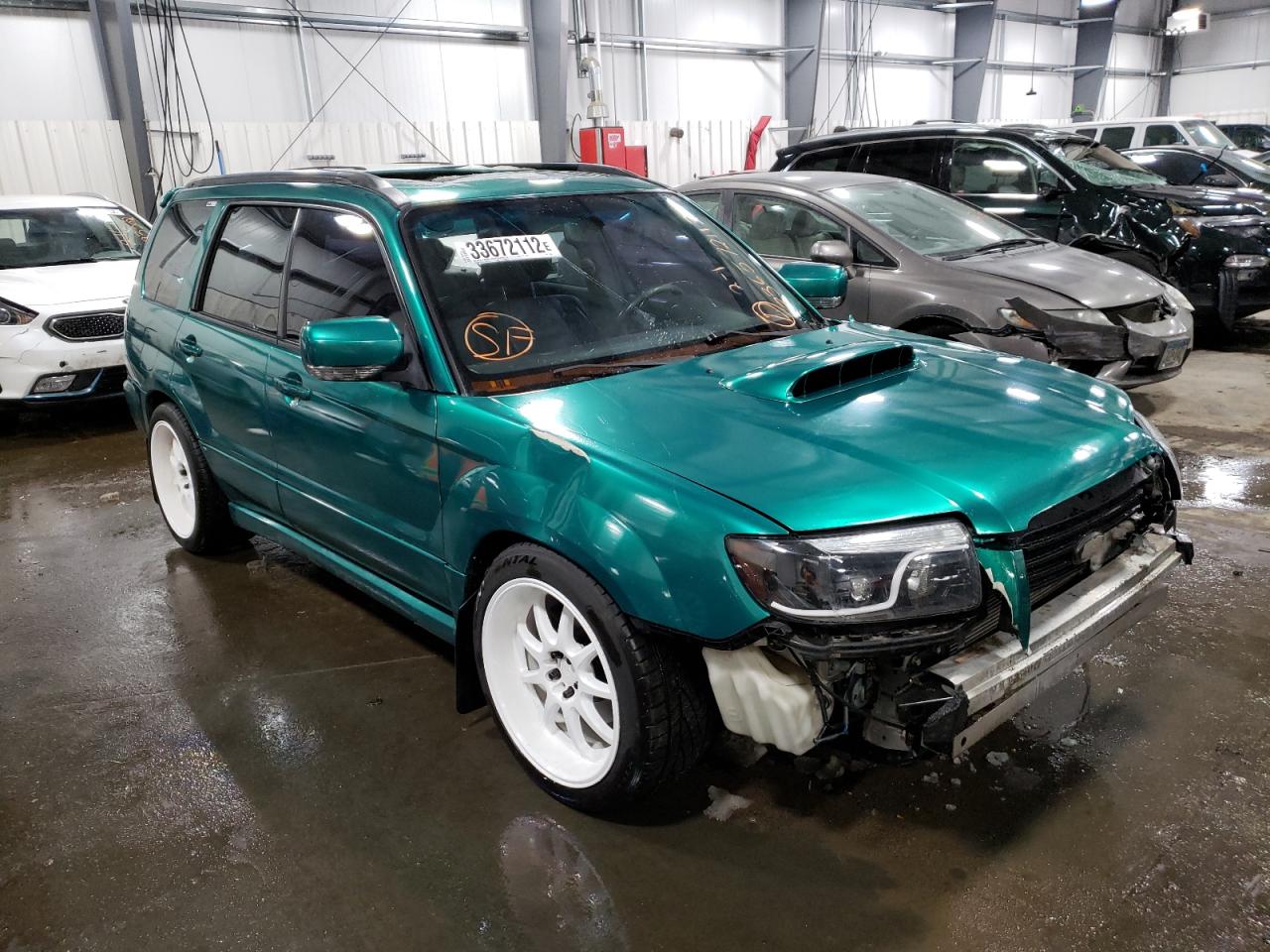SUBARU FORESTER 2 2007 with VIN JF1SG696X7G704423 - Photo from auction