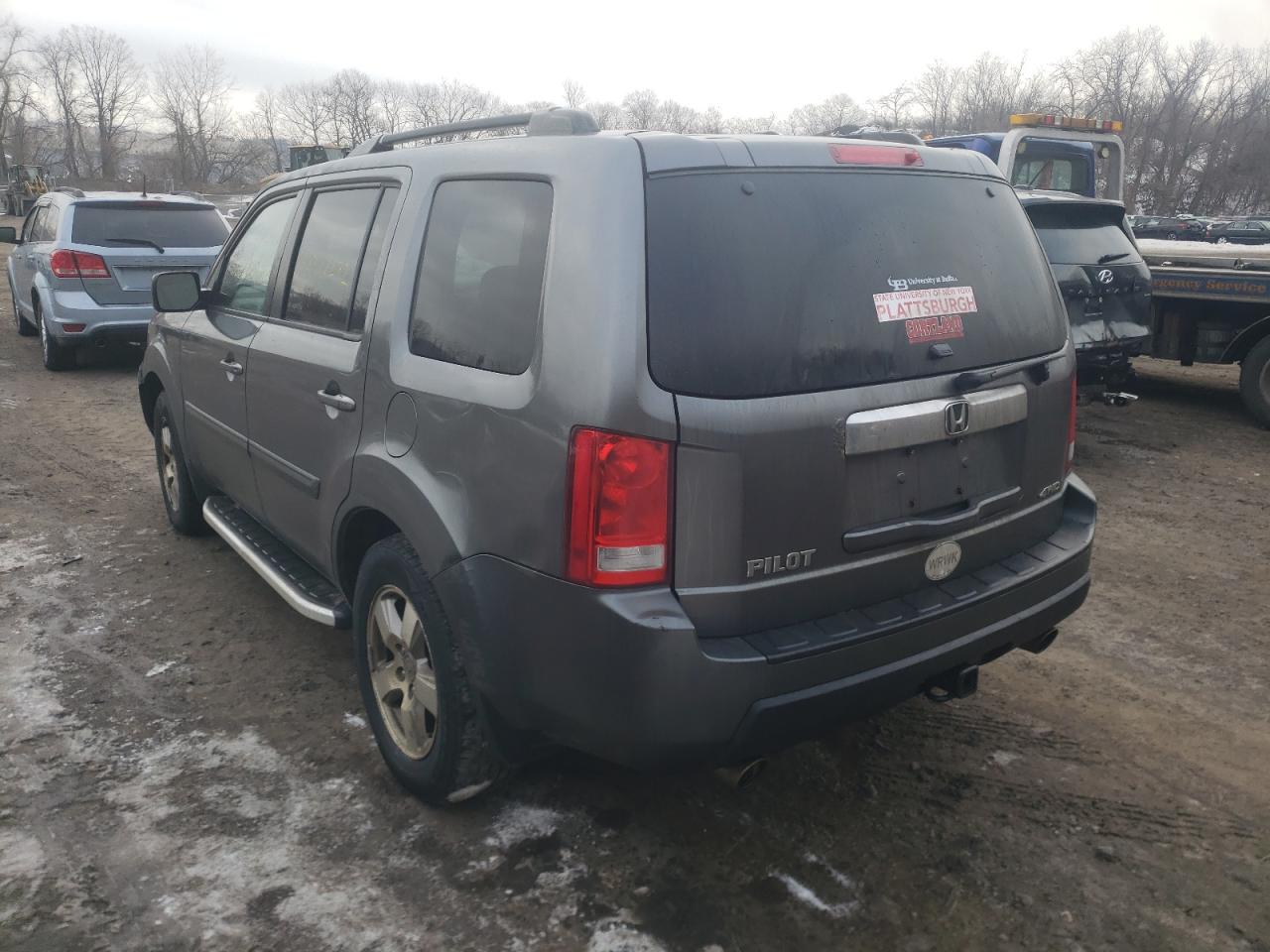 Photo 3 from auction – 2011 HONDA PILOT EXL with VIN 5FNYF4H69BB063037