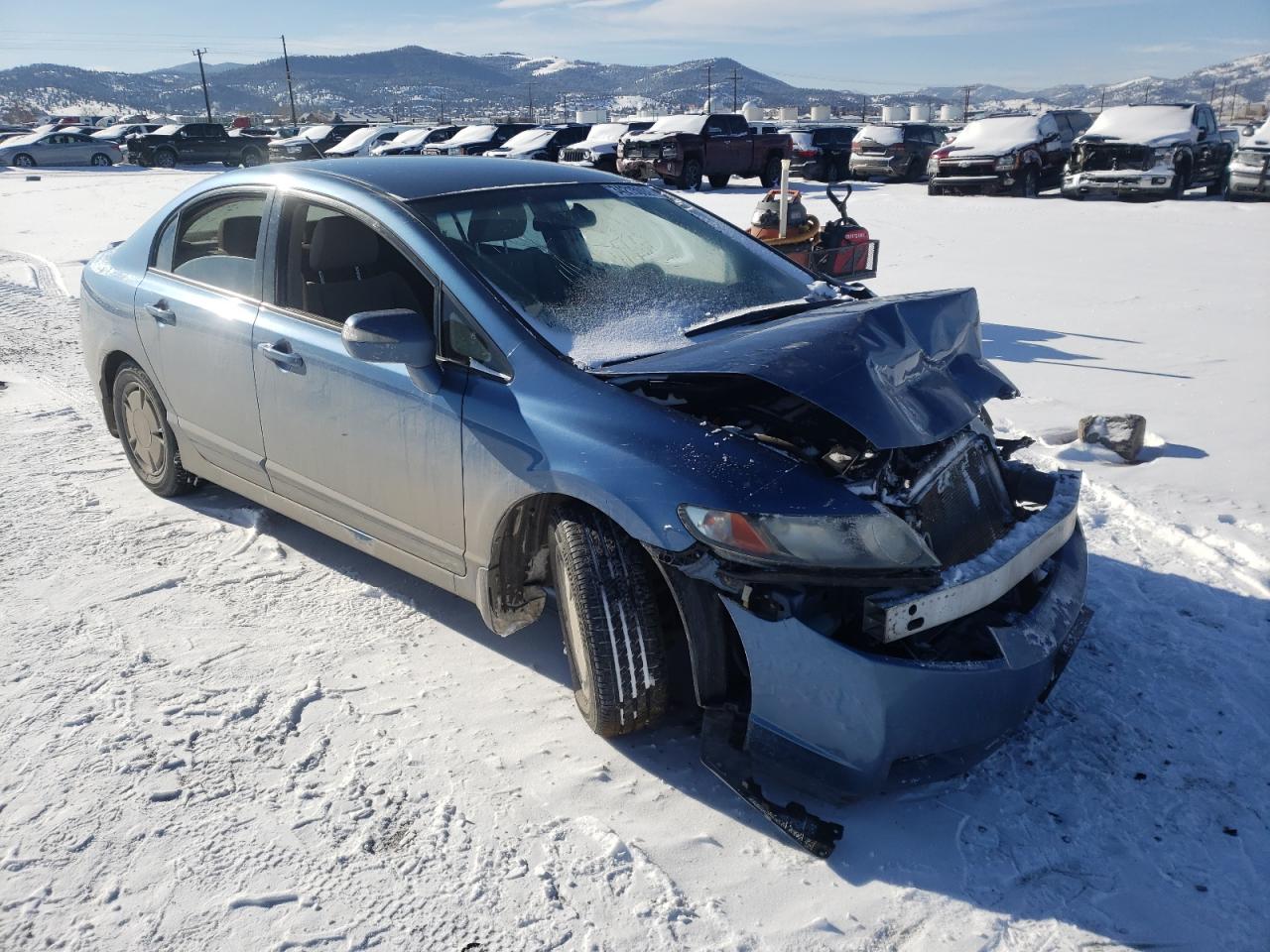 HONDA CIVIC HYBR 2009 with VIN JHMFA36229S017447 - Photo from auction